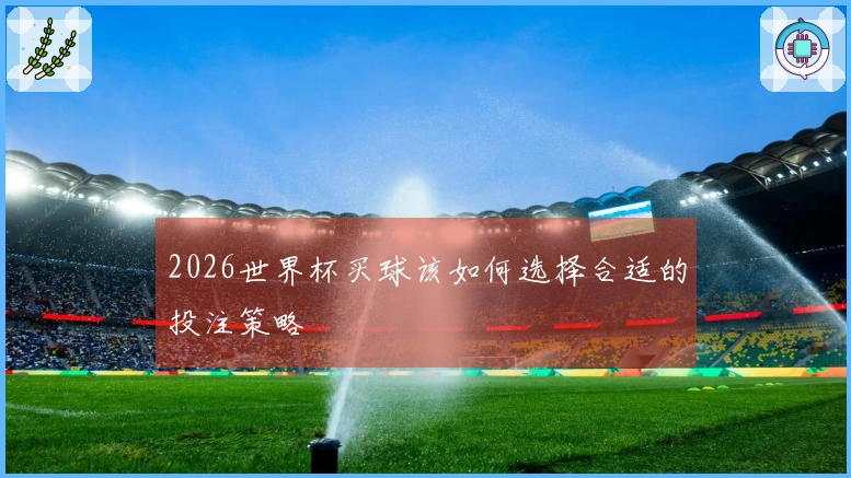 2026世界杯买球该如何选择合适的投注策略